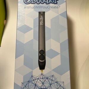 3Doodler 2.0 3D Pen - Black with Flexy packs